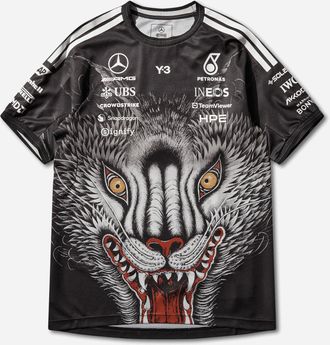 Yohji Yamamoto Mercedes-AMG Petronas Formula 1 Team Driver Shortsleeve Jersey Black