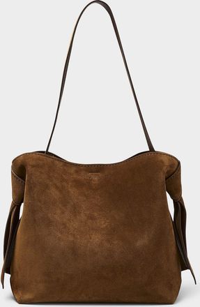 Acne Studios Mens Musubi knots suede bag
