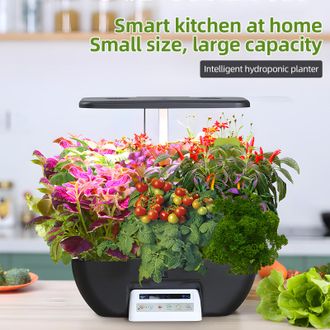 Infinite Kit Hidrop&oacute;nico Con 17 Macetas, Luz De Cultivo De Espectro Completo, Ventilaci&oacute;n Integrada, Pantalla Lcd, Modo De Crecimiento/floraci&oacute;n Para Hortaliza