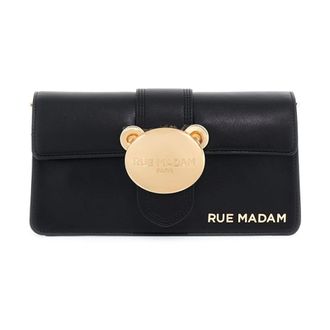 Rue Madam Tassen, Dames, Zwart, ONE Size, Katoen, Teddy It-Bag Soft