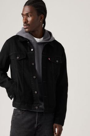 Levi's Giacca Trucker - Uomo - 2XL - Nero / Berk Night