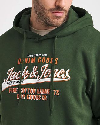 Jack & Jones Jack & Jones Logo Hoodie - Green