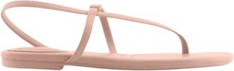 A|X Armani Exchange Platte Sandalen - Dames - Sandalen - Roze - 39 EU - Polyester - Schoenen