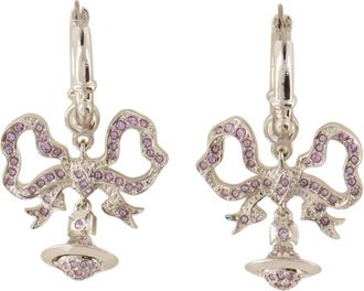 Vivienne Westwood Florindella Oorbellen - Dames - Oorbellen - Grijs - ONE Size - Accessoires