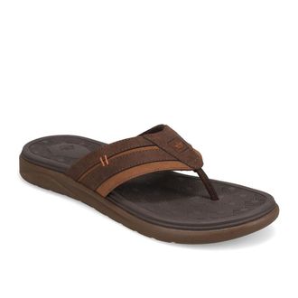 Dockers Mens Cliff Casual Nubuck Thong Flip Flop Sandal