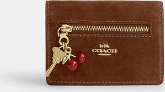Coach Card Case With Charms