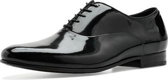 Brooks Brothers Pierce Mens Dress Flat Shoes Black Leather Patent : 10.5 M