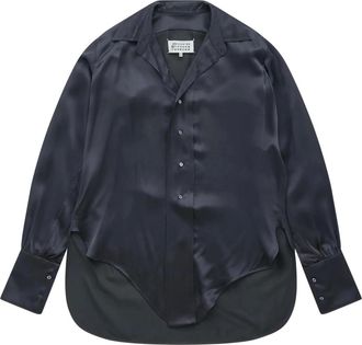 Maison Margiela Donna, Camicette, Blu, S, new