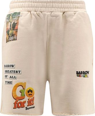 Barrow Barrow, Korte Broeken, Heren, Beige, S, Casual Shorts