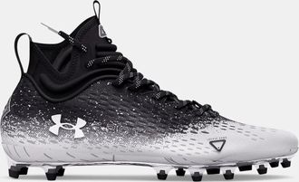 Under Armour Mens Under Armour Spotlight Lux MC 2.0 3025082-001 Black Football Cleats RHS6606