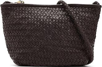 Madewell Woven Crossbody W Zip Cross Body Womens Handbags Coffee Bean, Leather