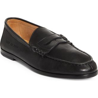 Common Projects Soft Penny Loafer in Black at Nordstrom, Size 12Us