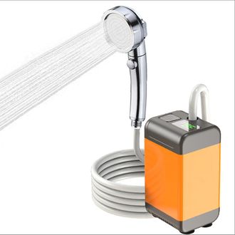 OEM Ducha Port&aacute;til Para Camping, Bomba De Ducha El&eacute;ctrica Recargable De 7800 Mah Con Manguera, Control Inteligente De Temperatura Y Presi&oacute;n