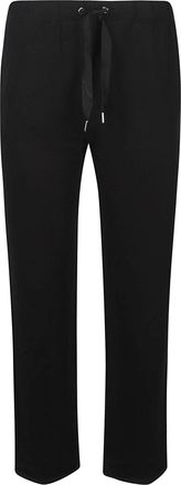 Majestic Filatures Cropped Black Pants with Relaxed Fit