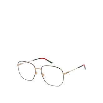 Gucci Accessoires, Dames, Geel, ONE Size, Geometrische Optische Monturen