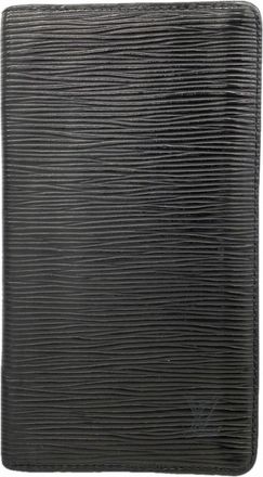 Louis Vuitton Noir Long Bill Wallet (Bi-Fold) (Pre-Owned)
