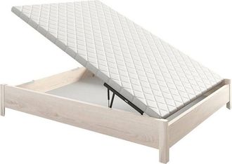 Colchones Aznar Canap&eacute; Abatible Arc&oacute;n De Madera Con Patas Y Tirador Embutido Altura 34 Cm 105x182 Cm - Glaciar