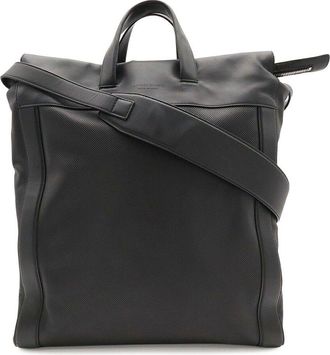 Bottega Veneta Black Calfskin Briefcase (Authentic Pre-Loved)