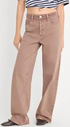 Good American Wide Leg Jeans in Hearth at Nordstrom, Size 10