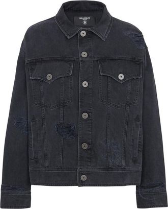 Balmain Hombre, Chaquetas, Negro, Talla: S