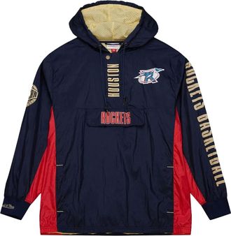 Mitchell & Ness Felpa Houston Rockets Team OG 2.0 con cappuccio - Blu