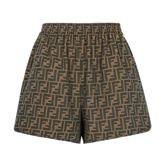 Fendi Canvas Shorts