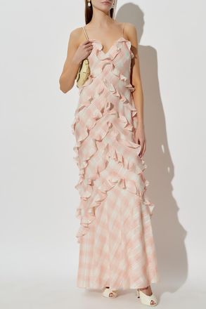 LoveShackFancy Ellietta Dress, Womens, Pink