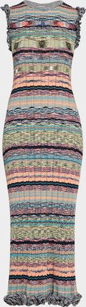 Ulla Johnson Ajak Sleeveless Knit Midi Dress