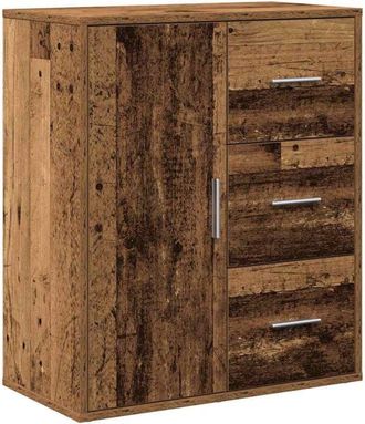 vidaXL Vidaxl - Vitrina Madera antigua 60 x 31 x 70 cm Madera contrachapada