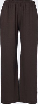 Leset Milo cropped cotton wide-leg pants