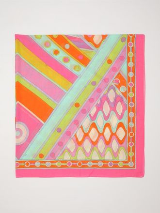 Pucci Foulard in cotone con stampa