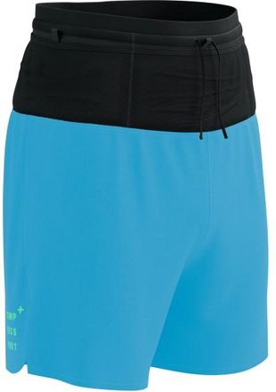 Compressport Trail Racing 2-In-1 Short Laufshorts f&uuml;r Herren | blau