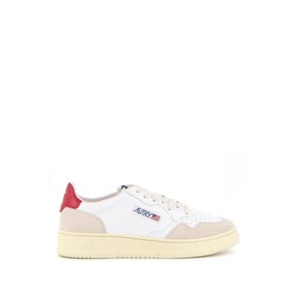 Autry Medalist Lage Sneakers - Heren - Sneakers - Rood - 41 EU - Katoen - Schoenen