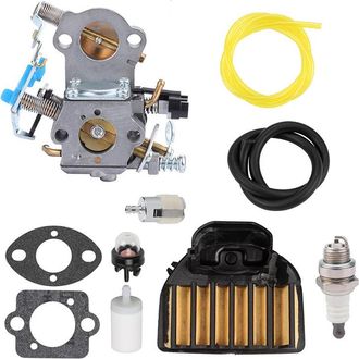OEM Carburador Rancher 455 Para Motosierra De Gasolina Husqvarna 455 Rancher, Repuestos Para Rancher 460, 455e, 461, Reemplaza Wta-29 Por 537255701, Filtr