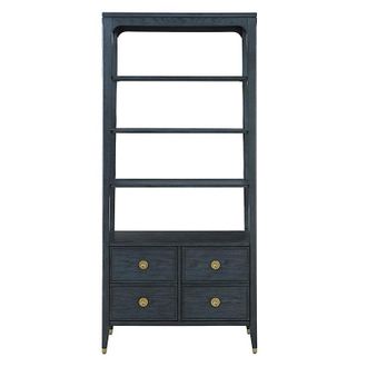 Ballard Designs Callista Bookshelf - Warm Oak - Ballard Designs