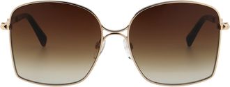Karen Millen KM702440057 Womens Sunglasses - Gold Metal - One Size