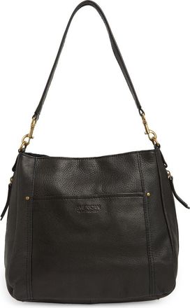 American Leather Co. Austin Shoulder Bag in Black Smooth at Nordstrom Rack