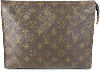 Louis Vuitton Brown Monogram Canvas Pouch (Pre-Owned)