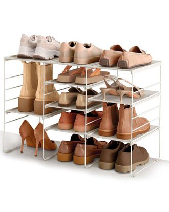 Joseph Joseph Level Adjustable Shoe Rack - Stores 12 Pairs