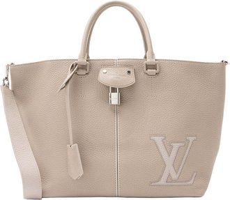 Louis Vuitton Grey Taurillon Pernelle (Authentic Pre-Loved)