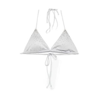 MC2 Saint Barth Bikinis, female, Gray, Size: M Annabelle Triangle Bikini Top