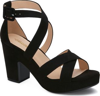 Andrea Womens Heeled Sandals