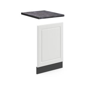 Vicco Panel Frontal R-line, Blanco Casa De Campo, 45 Cm, Et Antracita