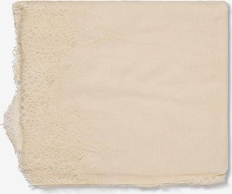 Gaynor Rechteckige Spitzenstola Narciso