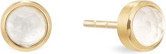 Dean Davidson Signature Midi Stud Earrings in Iridescent Pearl/gold at Nordstrom