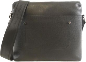 Louis Vuitton Ardoise Leather Shoulder Bag (Pre-Owned)