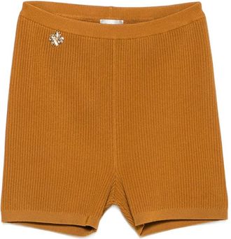 Saint Laurent Rib-knit Cycling Shorts