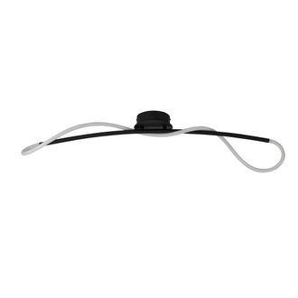 Forlight Plaf&oacute;n Ip20 Tress Led 20.3w Blanco Neutro - 4000k On-off Negro - Forlight