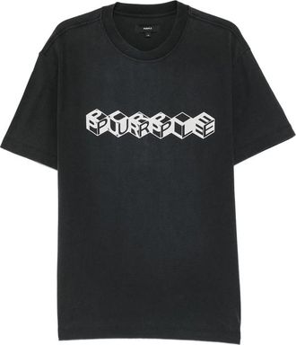 Purple Cube Graphic T-shirt