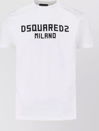 Dsquared2 logo print cotton regular-fit t-shirt